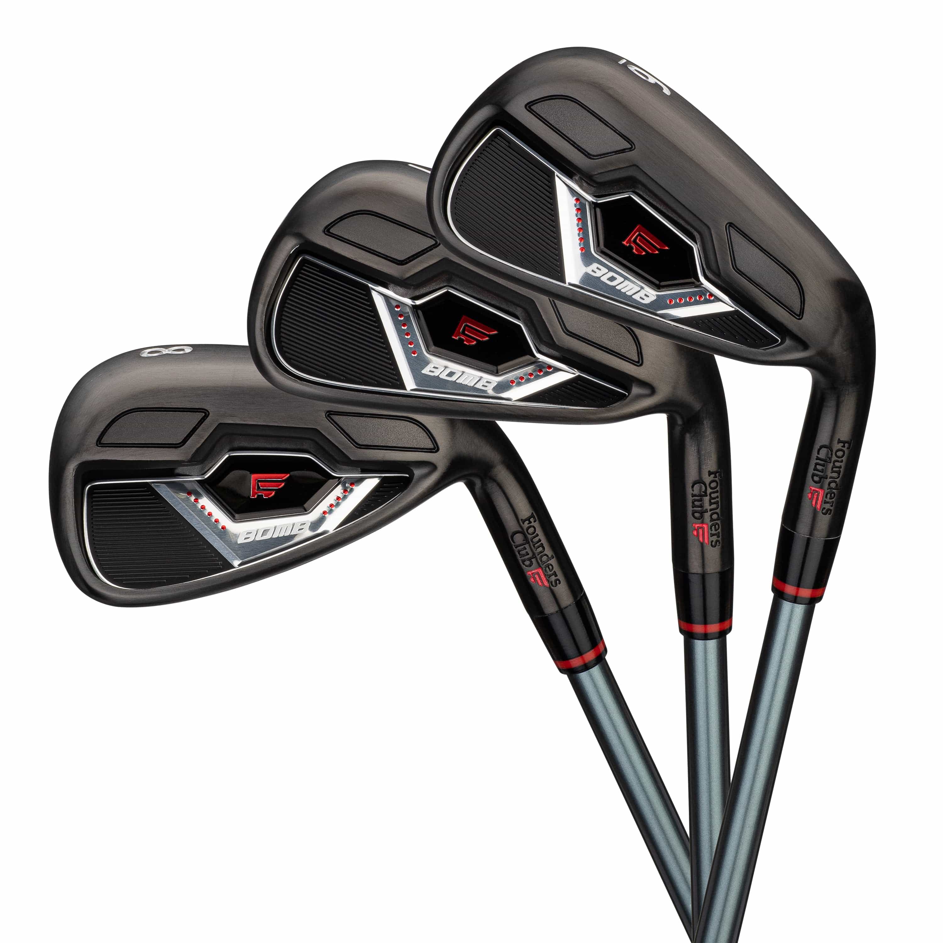 Founders Club Bomb Combo Irons Steel Golf Set 3-PW Plus Free Sand Wedge - Image 6
